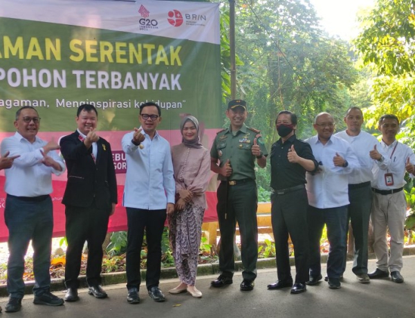 HUT KRB ke-205, BRIN Launching Wahana Baru dan Tanam Pohon