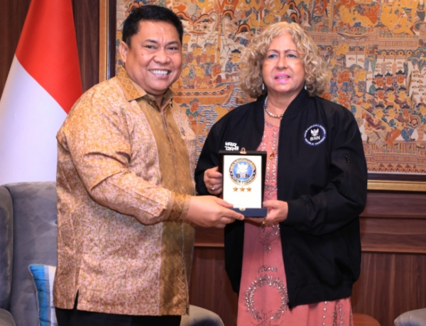 Pertemuan Kepala BNN RI-Wamenlu Venezuela Untuk Kerjasama Perangi Narkoba