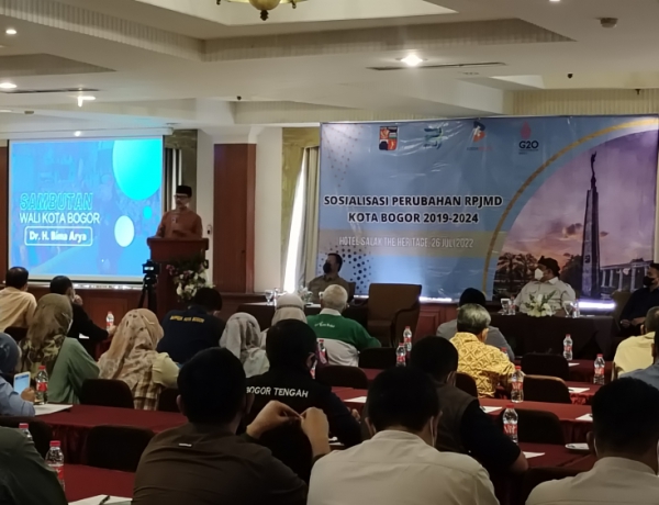 Sosialisasi RPJMD Perubahan 2019-2024, Bima Pastikan Janji Politik Terealisasi