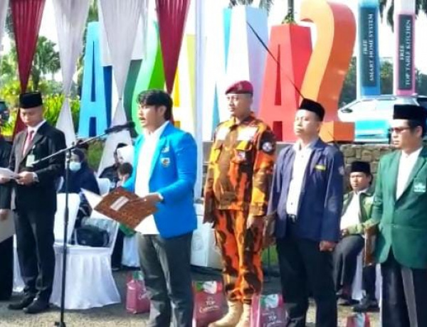 KNPI Kemang Terlibat Bacakan Teks  Proklamasi Upacara Kemerdekan RI ke 77