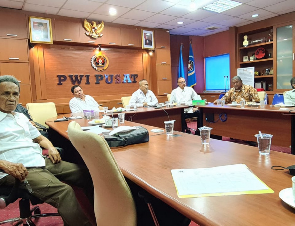 Rapat Pleno PWI Pusat Terima Surat Pengunduran Diri Dua Wartawan Lampung