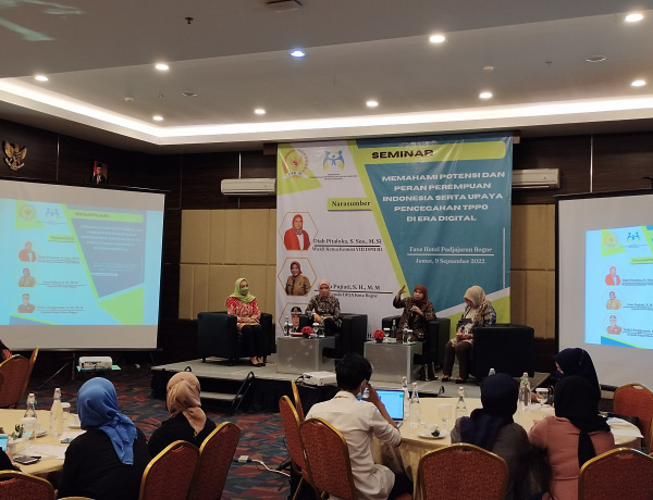 Seminar Pencegahan TPPO di Era Digital, Diah Pitaloka: Ketahanan Keluarga Sangat Penting