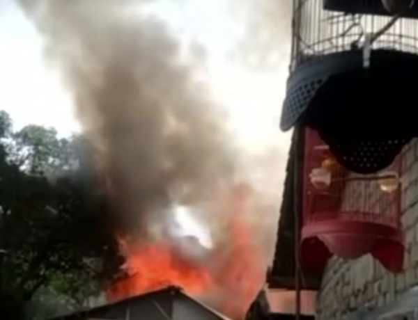 Diduga Akibat Korsleting Listrik, 12 Rumah di Cianjur Hangus Terbakar