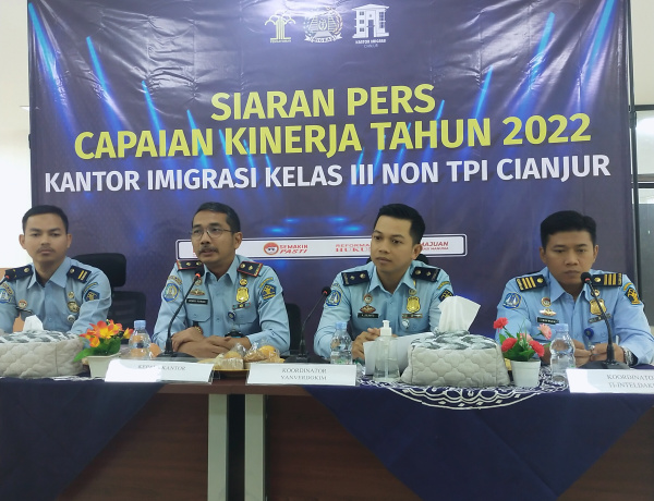 Sepanjang 2022, Kantor Imigrasi Cianjur Terbitkan 9.075 Paspor