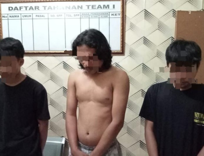 Anggota Patroli Polsek Parung Berhasil Tangkap Gangster Saat Hendak Cari Lawan