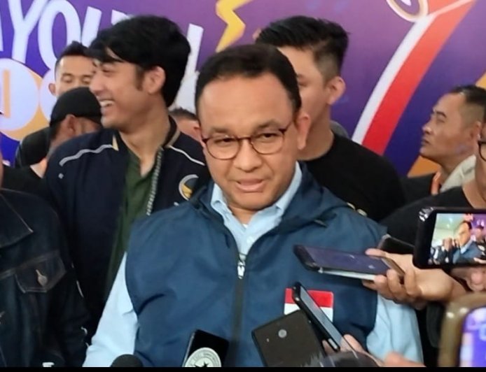 Baliho Capres Anies Baswedan di Jember Dirusak