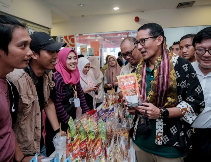 Industri Didukung UMKM, Sandiaga: Optimis Atasi Inflasi