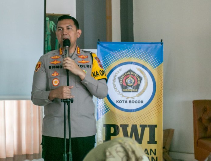 Kombes Pol Bismo Teguh Prakoso Dukung Safari Jurnalistik PWI Kota Bogor