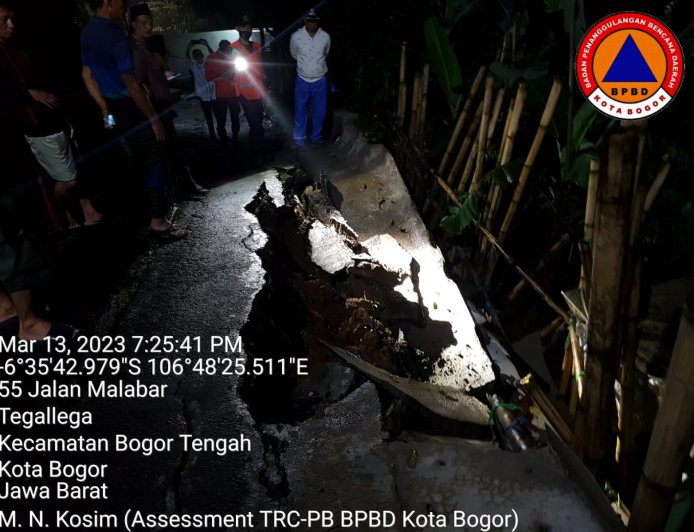 Kota Bogor Kembali Dikepung Bencana, Sehari 16 Kejadian