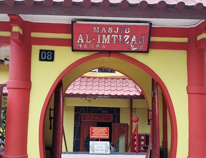 Melihat Masjid Al Imtijaz Bernuansa Tiongkok di Kota Bandung