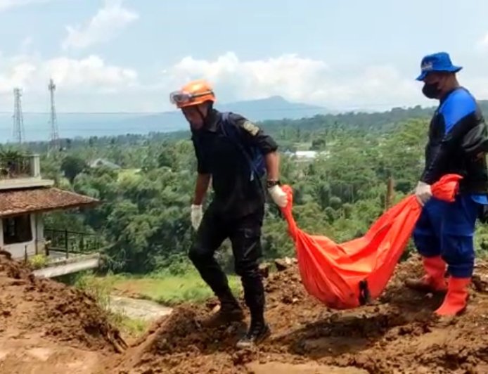 Satu Jasad Korban Longsor Cugenang Cianjur Akibat Gempa Kembali Ditemukan