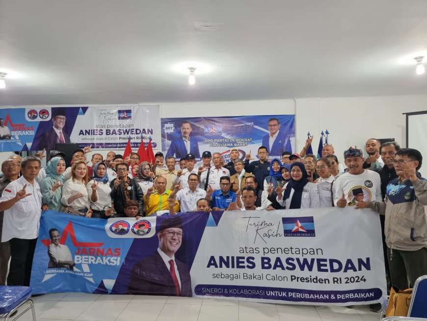 Usai di Jawa Barat, Posko Relawan Anies Baswedan Untuk Presiden 2024 Bakal Dibentuk se-Indonesia