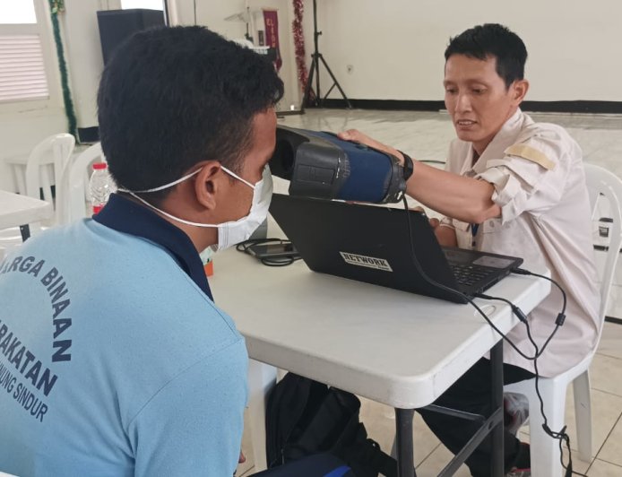 Jelang Pemilu 2024, Lapsus Gunung Sindur Lakukan Perekaman Validasi NIK dan NKK WBP 
