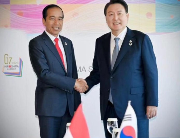 Bertemu Presiden Korsel, Jokowi Tawarkan Insentif Investasi di IKN