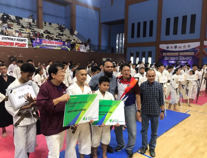 Ratusan Atlet Yang Berlaga di Kejuaraan Nasional Shorinji Kempo Antar Kota-Monas Cup Tahun 2023, Mendapatkan Perlindungan Jaminan Sosial Ketenagakerjaan