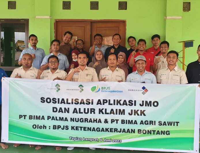 BPJS Ketenagakerjaan Bontang Sosialisasikan Aplikasi JMO dan Alur Klaim JKK ke Perusahaan