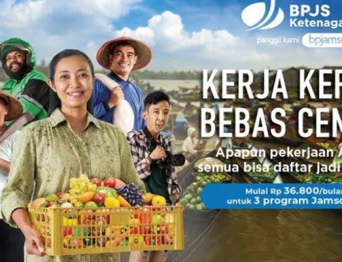Petani Hingga Kuli Bangunan Bisa Jadi Peserta BPJS Ketenagakerjaan, Hanya Bayar Iuran Rp 36.800