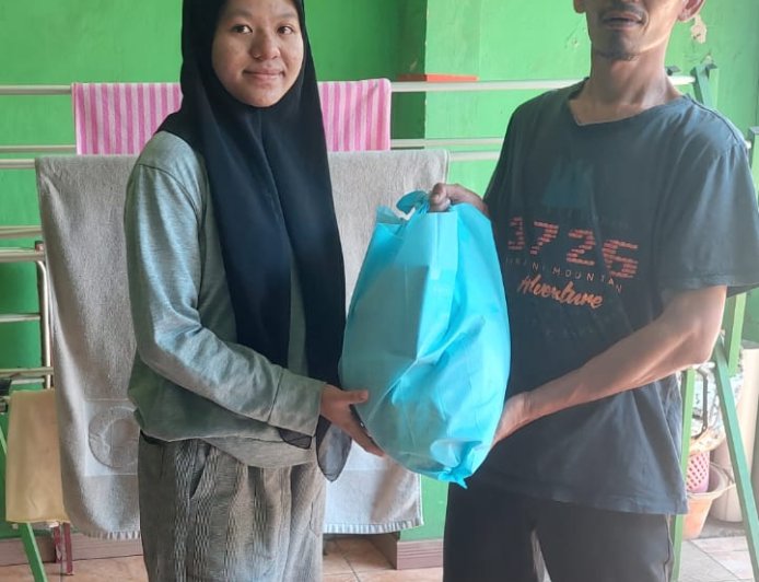 Peringati 1 Muharram 1445 Hijriyah, Redaksi Ceklissatu.com Gelar Santunan Anak Yatim