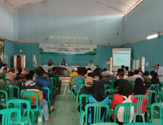 Satgas Citarum Harum Sosialisasi Penataan KJA Waduk Cirata