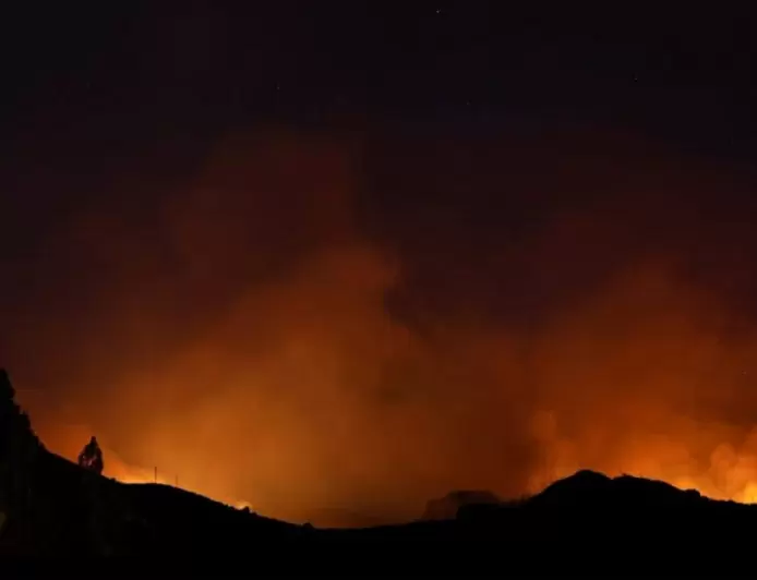 Hutan Pulau Gran Canaria di Spanyol Terbakar Hebat