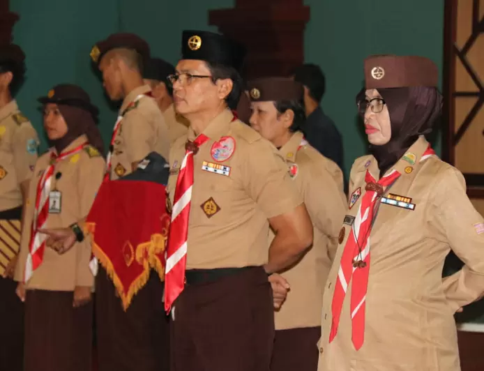 Topan Khanun, 76 Anggota Pramuka Kabupaten Bogor di Korea Selatan dalam Kondisi Sehat
