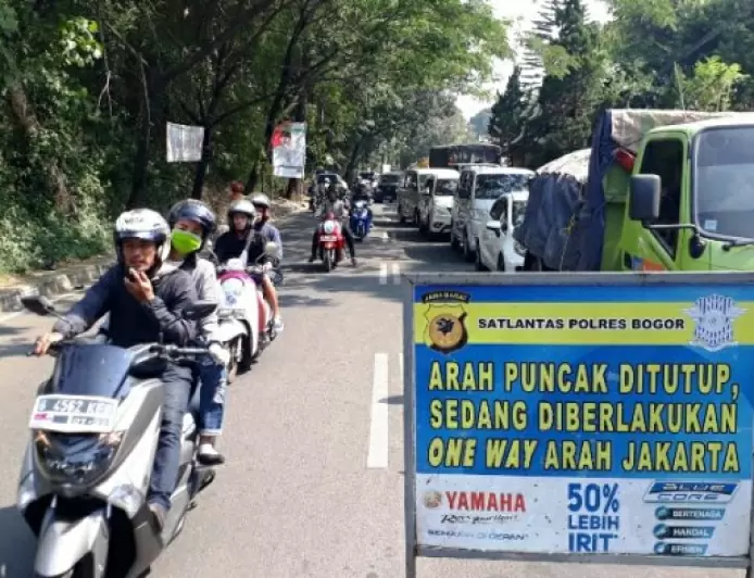 HUT ke-78 RI, Polisi Berlakukan Ganjil Genap Menuju Puncak 16-20 Agustus 2023.