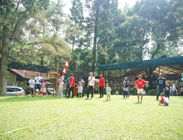 Perlombaan Melibatkan Tamu Dalam Memeriahkan HUT Kemerdekaan Ri ke-78 di Royal Safari Garden