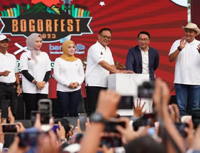 Apresiasi Bogor Fest 2023, Rudy Susmanto ajak Semua Elemen Masyarakat Bersama Membangun Kabupaten Bogor