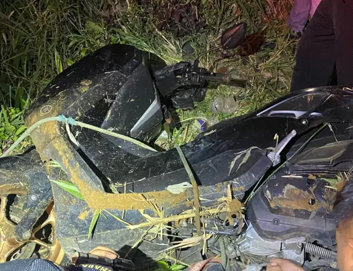 Pemotor Terjun ke Jurang 30 Meter di Puncak