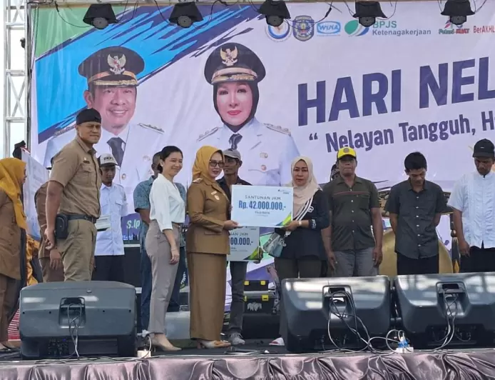 Peringati Hari Nelayan Nasional, BPJS Ketenagakerjaan Bontang Berikan Santunan 42Juta Rupiah