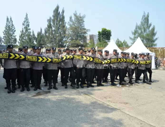 Hadapi Pemilu 2024, Polres Bogor Gelar Simulasi Sispamkota