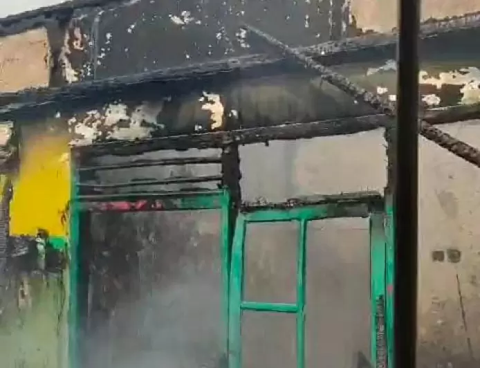 5 Petak Rumah Kontrakan di Sindangsari Bogor Hangus Terbakar