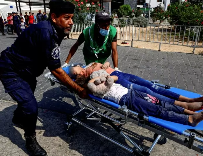 Korban Membludak, RS di Gaza Krisis Tempat Tidurkorban