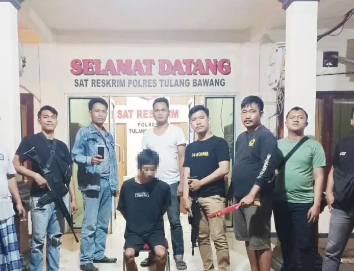Tekab 308 Presisi Polres Tulang Bawang Tangkap Pelaku Curat Yang Sudah Tiga Kali Jadi Residivis