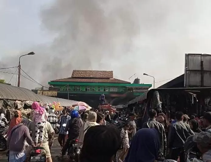 Pasca Kebakaran, Pedagang Pasar Leuwiliang Dapat Lapak Berukuran 1,5 Meter