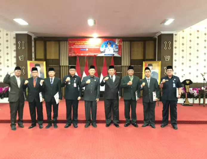 Enam Pejabat Eselon II Dilantik oleh PJ Bupati Tulangbawang