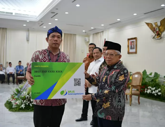 Kembali Anugerahkan Paritrana Award, Wapres Ingin Seluruh Pihak Dorong Universal Coverage Jamsostek