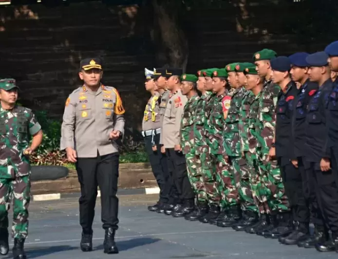 Apel Gabungan Pengamanan Pemilu 2024 Tingkat Kabupaten Bogor, Kapolres Tegaskan Ini