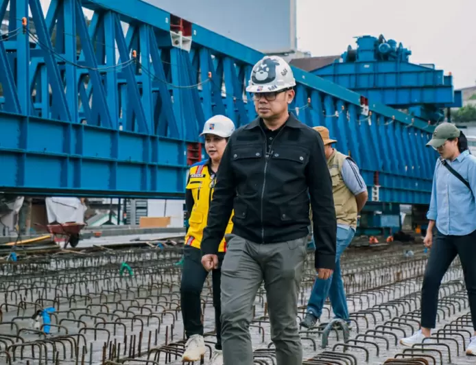 Tinggal 25 Hari, Bima Pastikan Jembatan Otista Tuntas