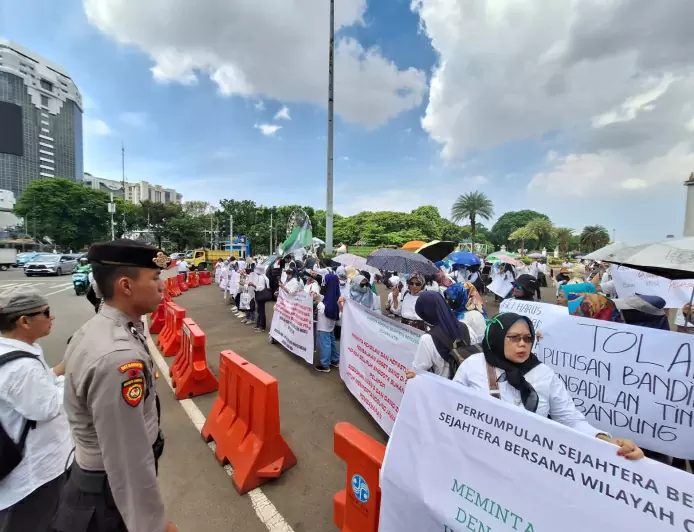 Aksi Damai Nasional Kawal Kasus KSP SB, PSBB Sampaikan Sejumlah Tuntutan ke Mahkamah Agung