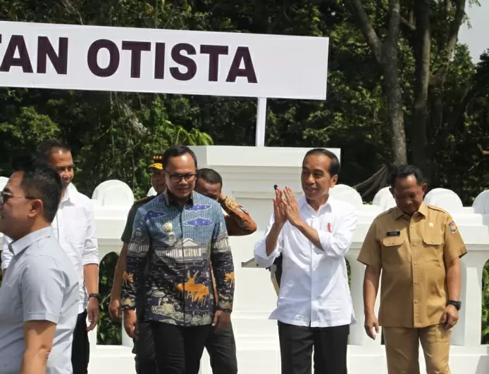 Jembatan Otista Diperlebar, Resmi Dibuka Presiden Jokowi