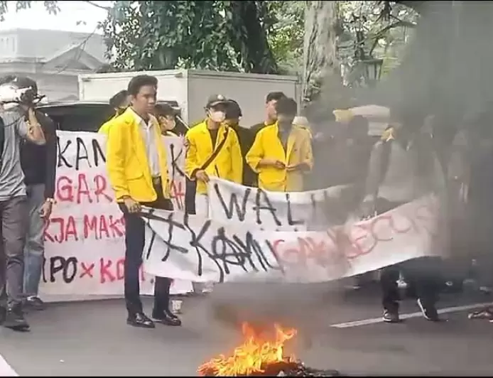 Mahasiswa Desak Bima Arya Tuntaskan Temuan BPK Soal Kelebihan Pembayaran Mega Proyek 2021-2022
