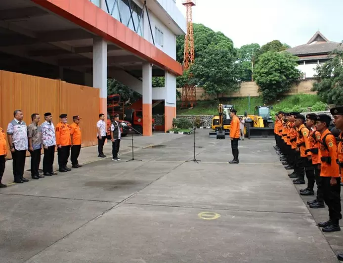 Pj Bupati Bogor Asmawa Tosepu Minta BPBD Siaga Antisipasi Bencana
