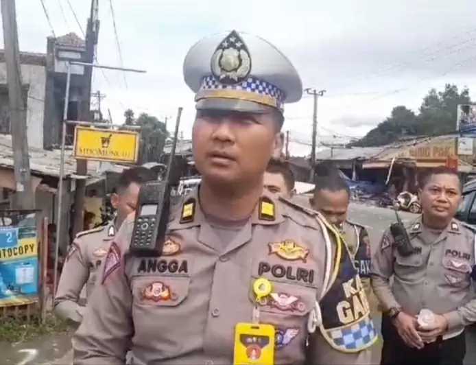 Polisi Tetapkan Sopir Truk Penyebab Kecelakaan di Puncak Sebagai Tersangka