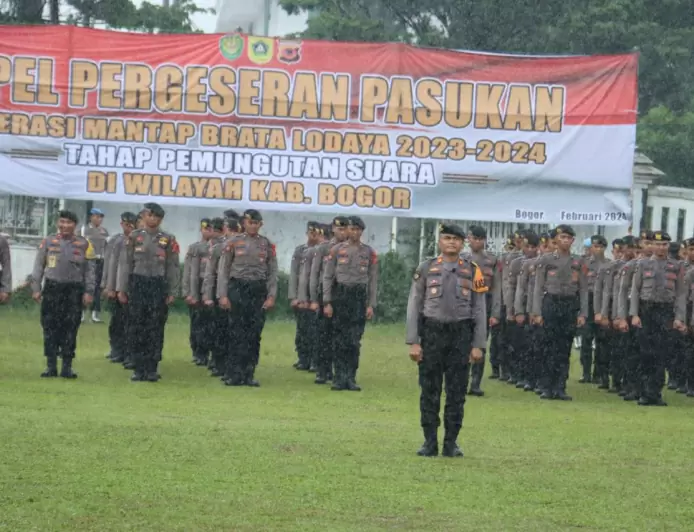33 Ribu Aparat Gabungan Disebar ke TPS se-Kabupaten Bogor