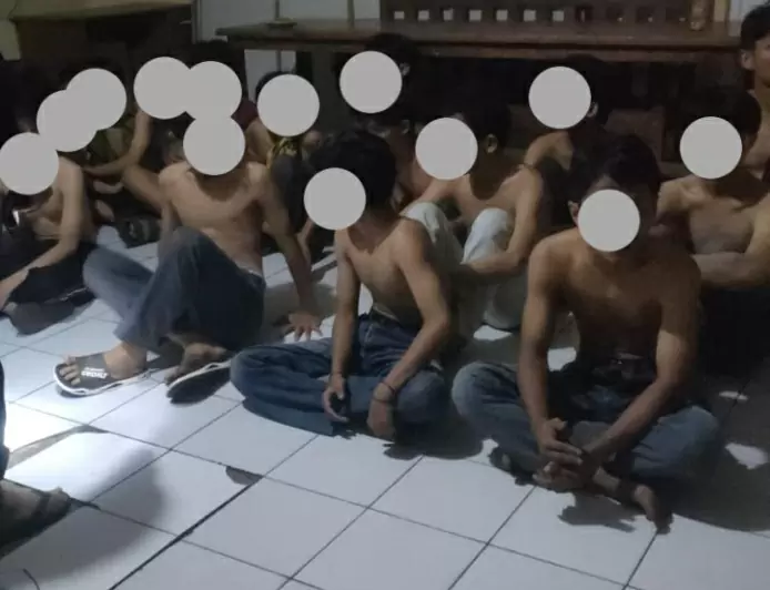 Belasan Remaja Anggota Gengster di Parung Diamankan Polisi
