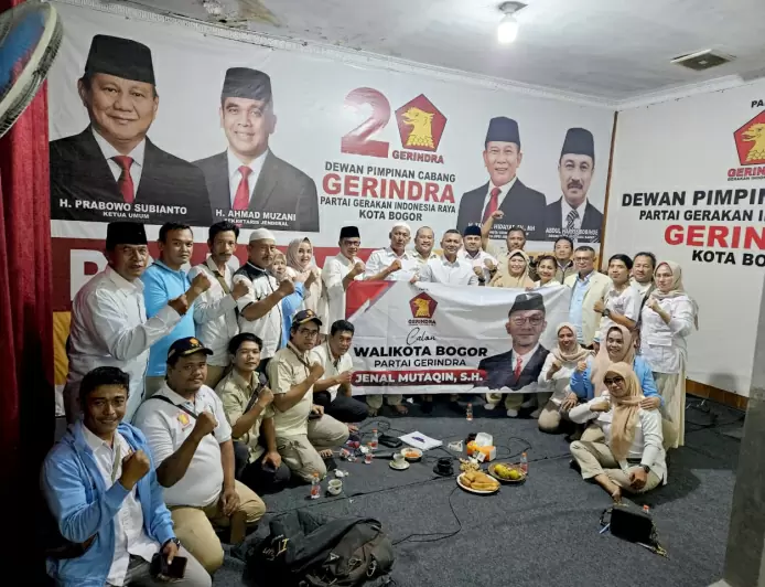Jenal Mutaqin Resmi Diusung DPC Gerindra Kota Bogor Sebagai Bacawalkot 2024