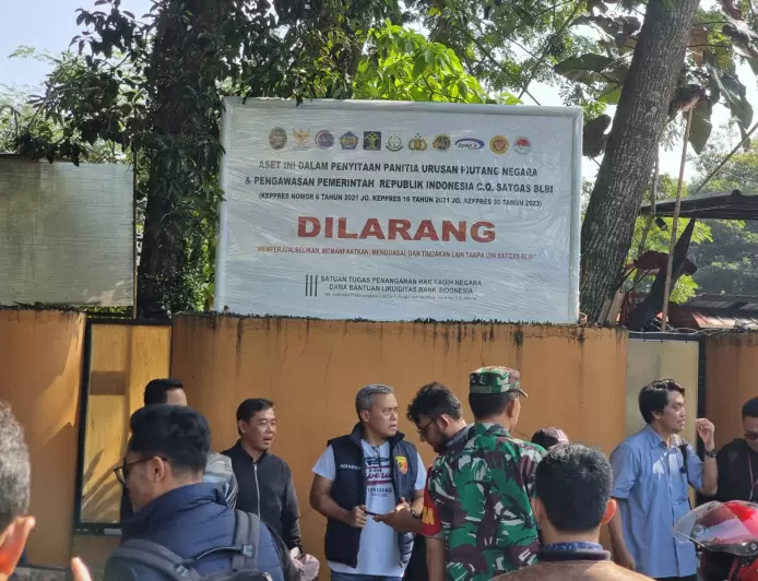 Satgas BLBI Sita Cafe Milik Cawalkot Sendi Fardiansyah