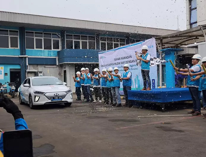 Pastikan Jalur Mudik Mobil Listrik Aman, PLN  Touring Jakarta - Bali