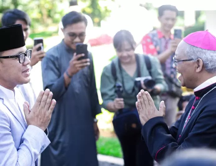 Open House Lebaran, Bima Arya Titip ke Tokoh Lintas Agama Jaga Keberagaman 